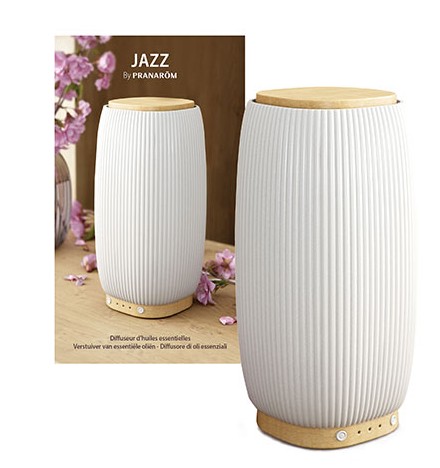 Pranarom Diffuseur d'Huiles Essentielles Jazz Ceramique Bambou
